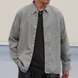 画像2: ワンウォッシュ ボタンダウン L/S テーパードシャツ【MADE IN JAPAN】『日本製』/ Upscape Audience (2)