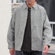 画像4: ワンウォッシュ ボタンダウン L/S テーパードシャツ【MADE IN JAPAN】『日本製』/ Upscape Audience (4)