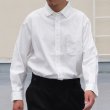 画像4: ワンウォッシュ ボタンダウン L/S テーパードシャツ【MADE IN JAPAN】『日本製』/ Upscape Audience (4)