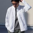 画像10: ワンウォッシュ ボタンダウン L/S テーパードシャツ【MADE IN JAPAN】『日本製』/ Upscape Audience (10)