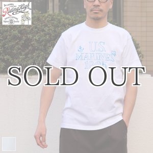 画像: 【RE PRICE/価格改定】RIDING HIGH×EGG SNDWCH LABEL/ HANDWRITING STYLE PRINT TEE（MARINES）