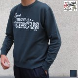 画像: Riding High / フロッキープリントCrew Sweat L/S(R193-0306)【MADE IN JAPAN】【送料無料】