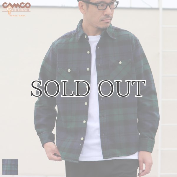 画像1: CAMCO / HEAVY FLANNEL SHIRTS(ヘビー フランネル シャツ) (1)