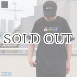 画像: IBM ロゴ Tシャツ 