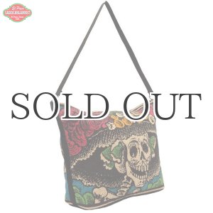 画像: Day of the dead cotton stencil purses / El Paso SADDLEBLANKET【ご予約商品・7月上旬〜中旬入荷予定】