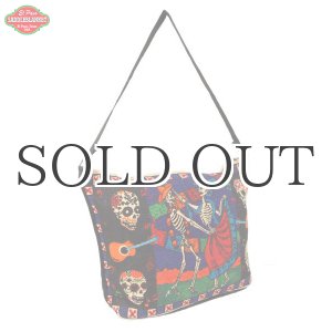 画像: Day of the dead cotton stencil purses / El Paso SADDLEBLANKET【ご予約商品・7月上旬〜中旬入荷予定】