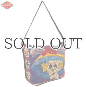 画像: Day of the dead cotton stencil purses / El Paso SADDLEBLANKET【ご予約商品・7月上旬〜中旬入荷予定】