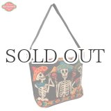 画像: Day of the dead cotton stencil purses / El Paso SADDLEBLANKET【ご予約商品・7月上旬〜中旬入荷予定】