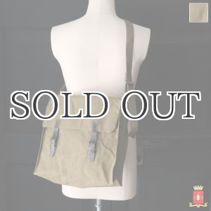 画像: DEAD STOCK  / Italian Army Canvas Shoulder Bag（イタリア軍 WW2キャンバス ショルダーバッグ）