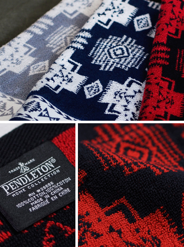 画像: HOME COLLECTION ハンドタオル(XB201) / PENDLETON