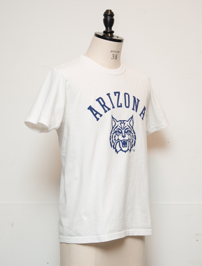 画像3: 【RE PRICE / 価格改定】ARIZONA"ARIZONA LOGO" C/N S/S 6.6oz オールドプリントT [Lady's] / Audience (3)