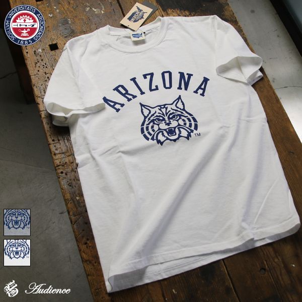 画像1: 【RE PRICE / 価格改定】ARIZONA"ARIZONA LOGO" C/N S/S 6.6oz オールドプリントT [Lady's] / Audience (1)