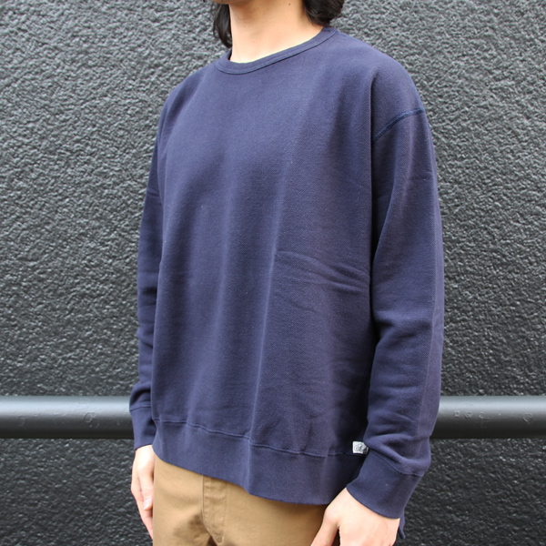 鹿の子裏毛 ビックL/S スウェット【MADE IN TOKYO】『東京製