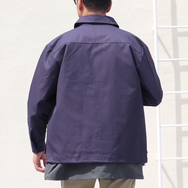 VENTILE®（ベンタイル）40/2耐水撥水ギャバ CPO コーチジャケット