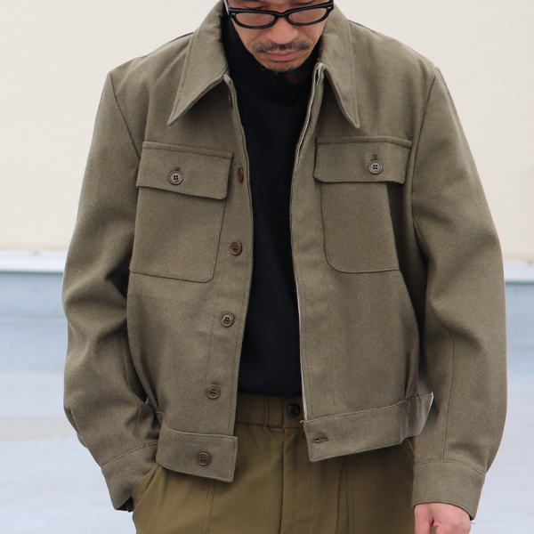 DEAD STOCK / Italian Army Wool Field Jacket（イタリア軍 ウール