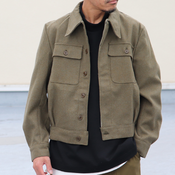 DEAD STOCK / Italian Army Wool Field Jacket（イタリア軍 ウール