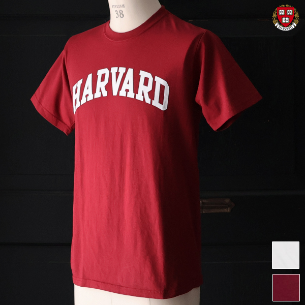 画像1: 【RE PRICE/価格改定】HARVARD"HARVARD"C/N S/S 6oz オールドプリントT / Audience (1)