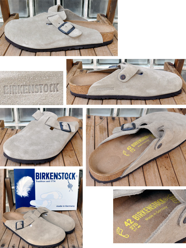 画像: BIRKENSTOCK（ビルケンシュトック）BOSTON（ボストン） Velours - 060461,060401,060491,060901