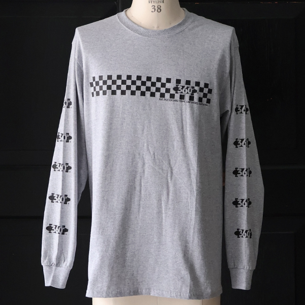 画像2: 【RE PRICE / 価格改定】360°SPORTS WEAR（スリーシックスティスポーツウェア）"360" 6oz米綿丸胴L/S Tee/ Audience (2)