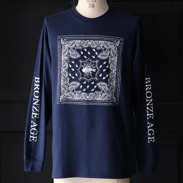 画像2: 【RE PRICE / 価格改定】BRONZE AGE（ブロンズエイジ）16/-天竺 プリント L/S TEE/ Audience (2)