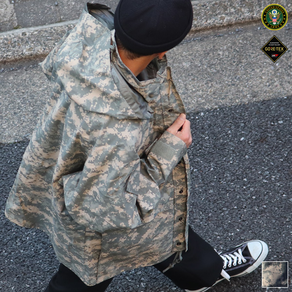 DEAD STOCK / US ARMY ECWCS GORE-TEX PARKA GEN2 ACU(UCP)（米軍 エク ...