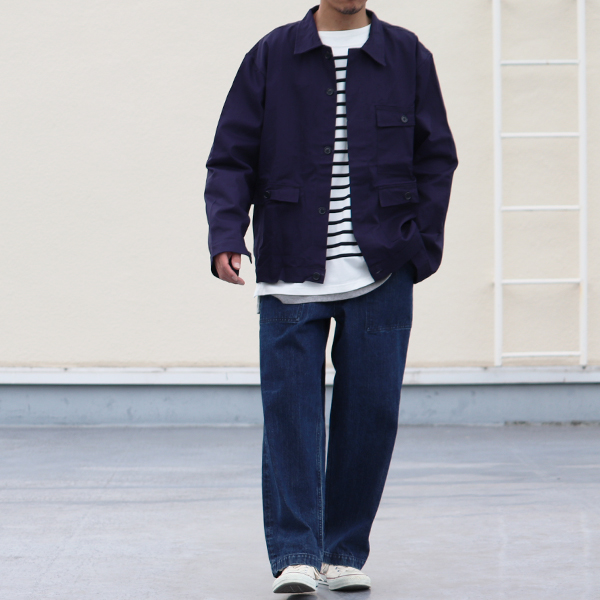 DEAD STOCK / ITALIA M.M.(MARINA MILITARE) WORK JACKET