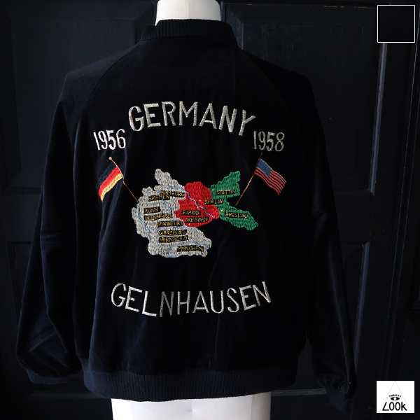 画像1: THRIFTY LOOK スリフティールック(tl24f001) /  SOUVENIR GERMANY JACKET REVERSIBLE (1)