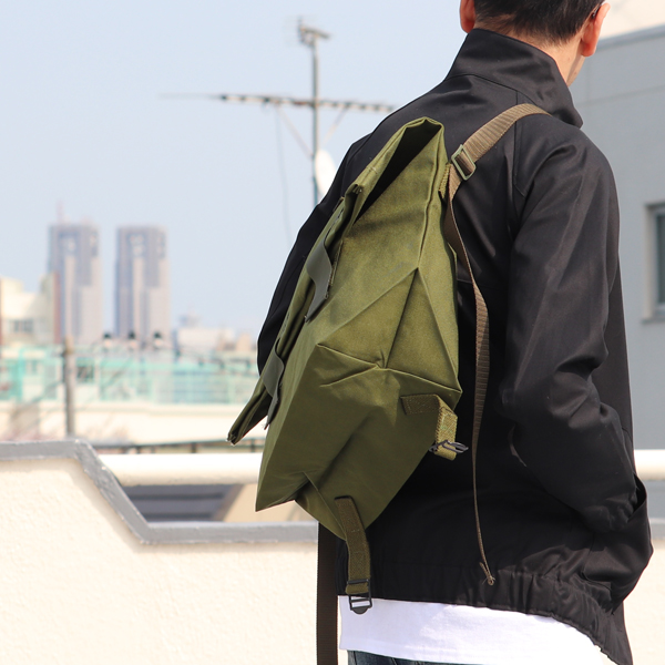 DEADSTOCK/ Danish Army 80'ｓMessenger Bag（デンマーク軍ナイロン ...